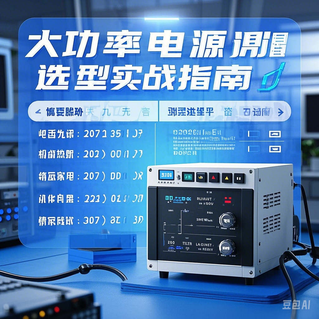 从钢铁洪流到量子精度：大功率电源选型实战指南